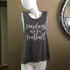 {Express} “Sunday’s are for Football” Muscle Tee